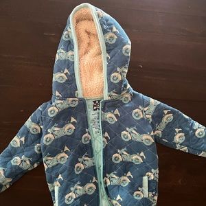 Kickee Pants Motorcycle Quilted Jacket